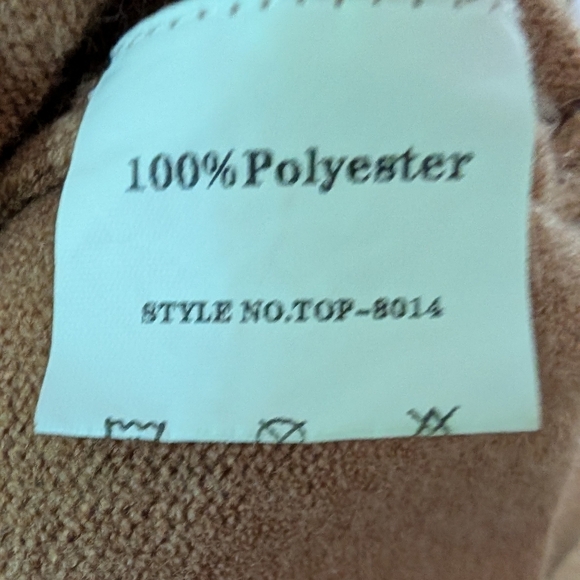 Women's Khaki Sleeveless Knit Mini Dress with Pockets, Sz M - Picture 8 of 8